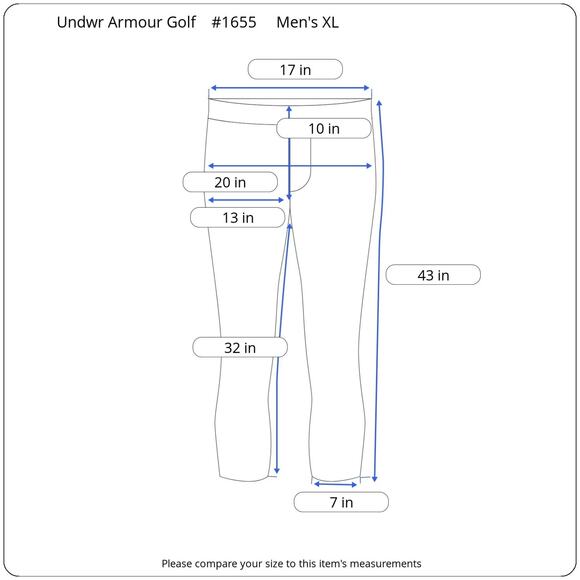 Under Armour HeatGear Track Pants Men’s L 32" Inseam White Reinforced Knees Logo - Picture 12 of 12